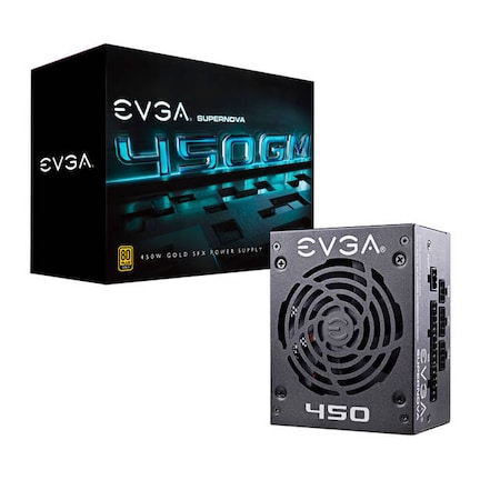 Evga SuperNOVA 450 GM 450W 80 PLUS Gold ATX12V & EPS12V Power Supply 123-GM-0450-Y1